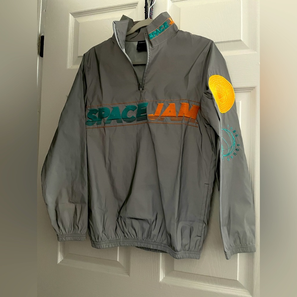 Reflective Space Jam Windbreaker XS